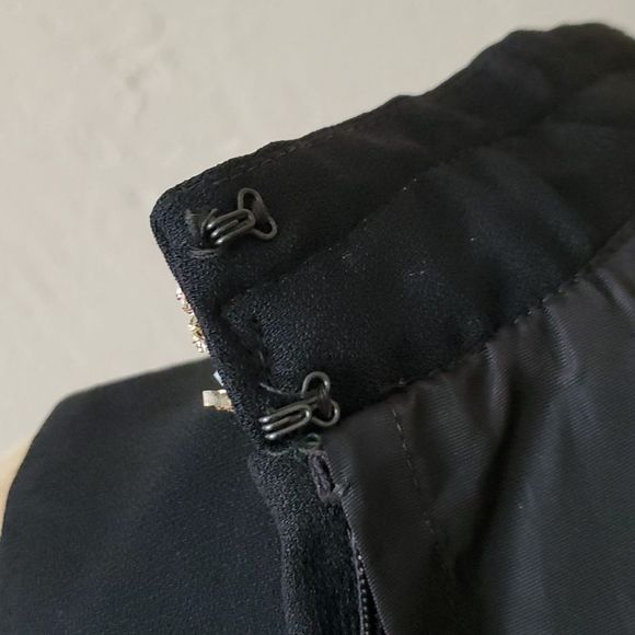 Amazing vintage 60s MOD holiday cocktail dress size  11 - Picture 7 of 10